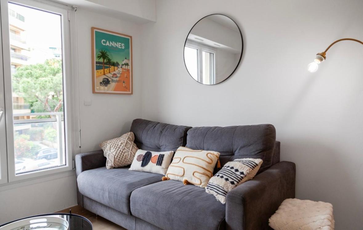 Studio Lumineux A 2 Mn A Pied De La Plage Cannes Exteriör bild